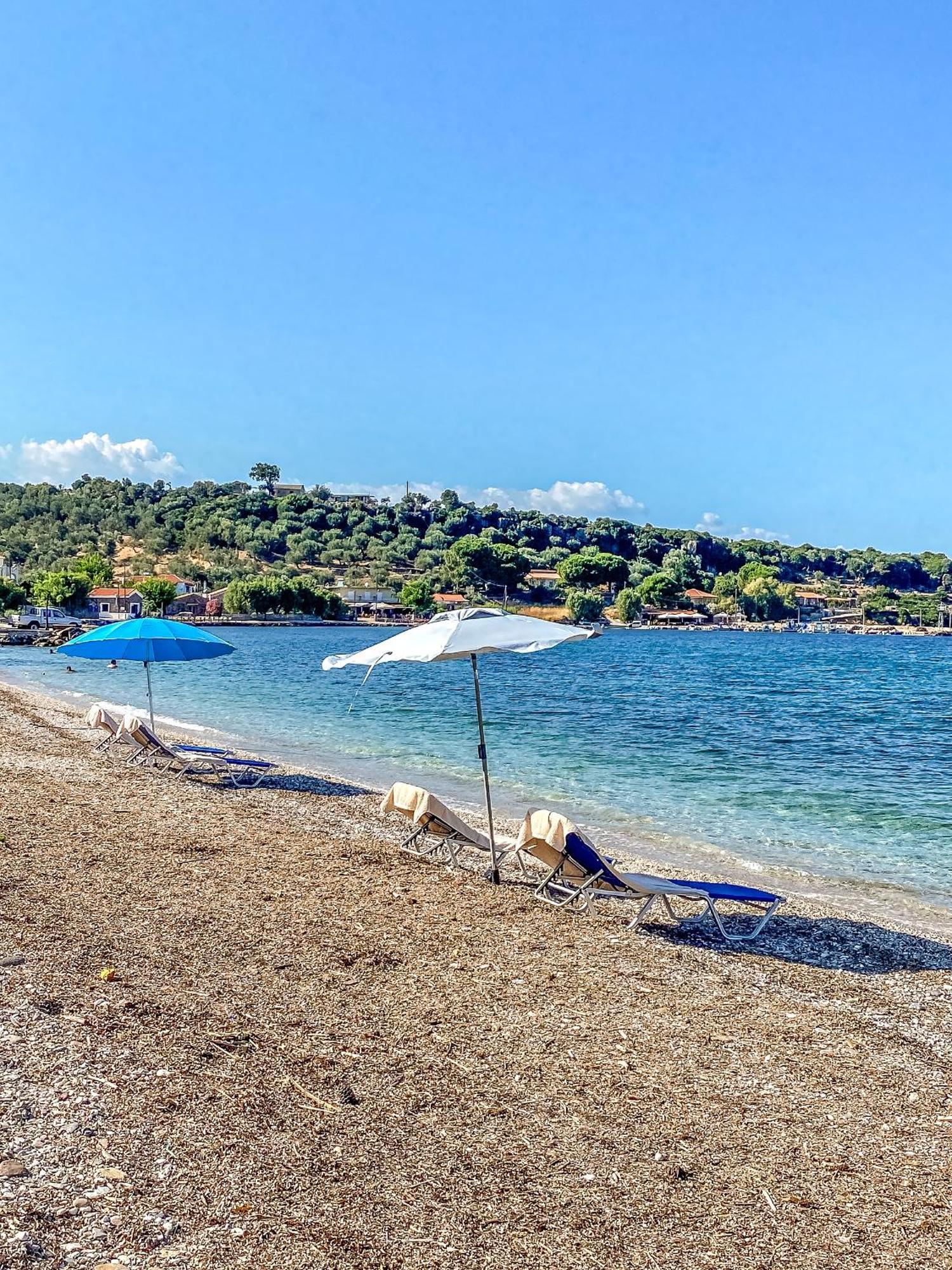 Kyparissis Beach Houses Skala Mistegnon المظهر الخارجي الصورة